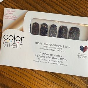 Color street nail polish strips